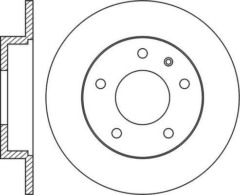 FIT FR0194 - Тормозной диск www.autospares.lv