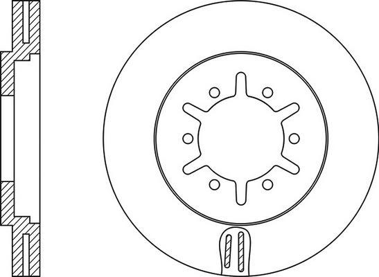 FIT FR0198V - Bremžu diski autospares.lv