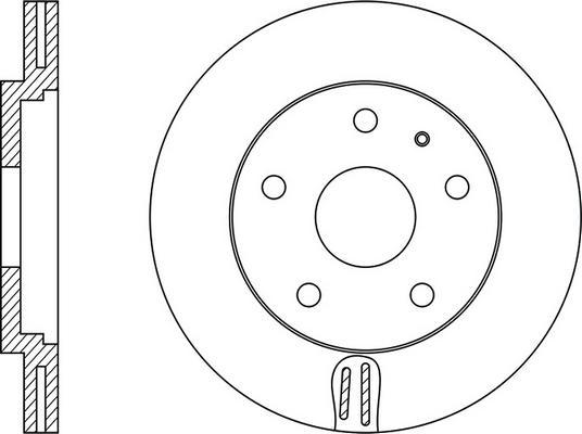 FIT FR0193V - Bremžu diski www.autospares.lv