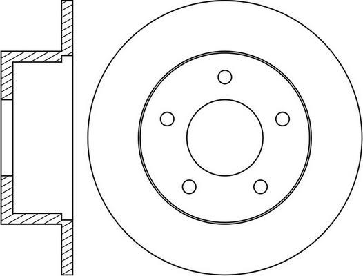 FIT FR0159 - Bremžu diski www.autospares.lv