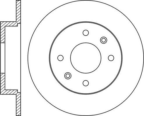 FIT FR0150 - Bremžu diski www.autospares.lv