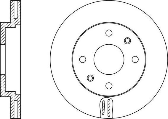 Protechnic PRD2418 - Тормозной диск www.autospares.lv