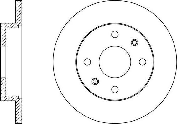 FIT FR0110 - Bremžu diski autospares.lv