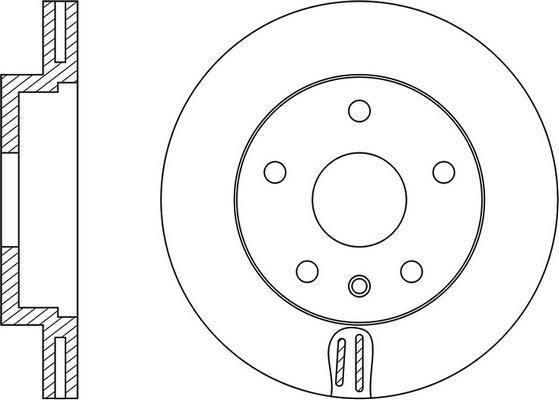 FIT FR0185V - Тормозной диск www.autospares.lv