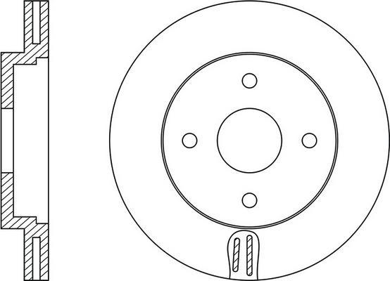 FIT FR0182V - Bremžu diski www.autospares.lv