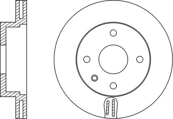 FIT FR0129V - Bremžu diski www.autospares.lv