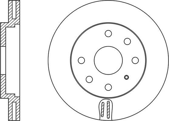 FIT FR0127V - Bremžu diski autospares.lv