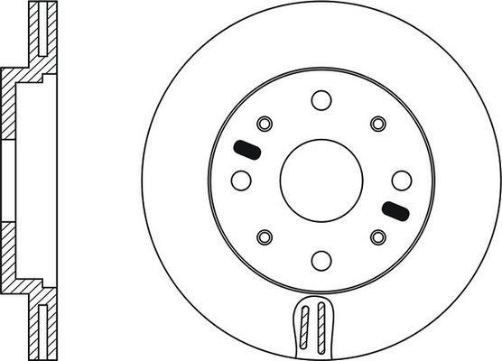 BOSCH 0 986 479 875 - Bremžu diski autospares.lv