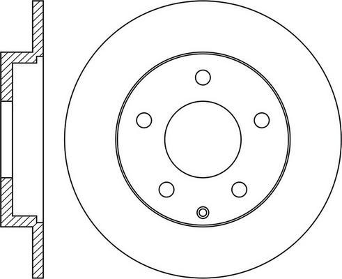 BRAKE FIT SDK7184 - Bremžu diski www.autospares.lv