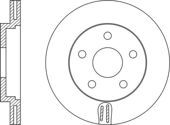 FIT FR0306V - Bremžu diski www.autospares.lv