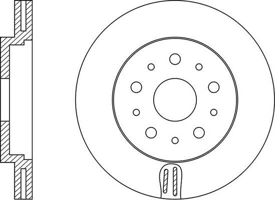 FIT FR0295V - Bremžu diski autospares.lv