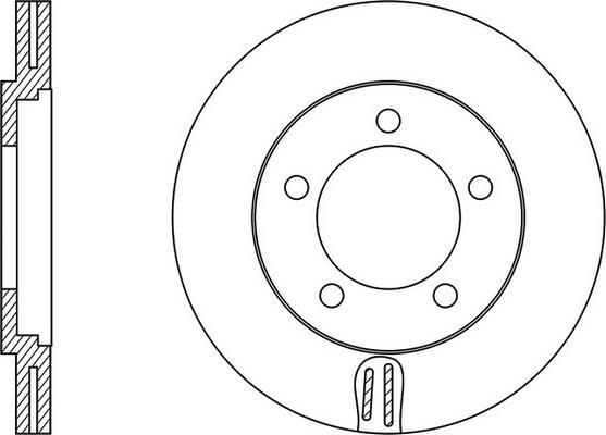 NK 203404 - Brake Disc www.autospares.lv