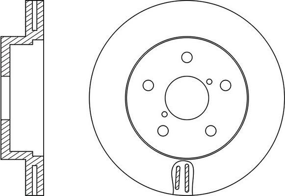 FIT FR0201V - Bremžu diski autospares.lv