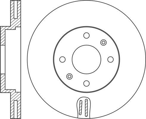 FIT FR0211V - Bremžu diski www.autospares.lv