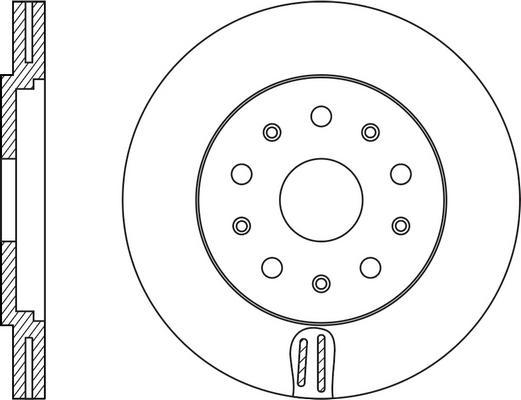 FIT FR0229V - Bremžu diski www.autospares.lv