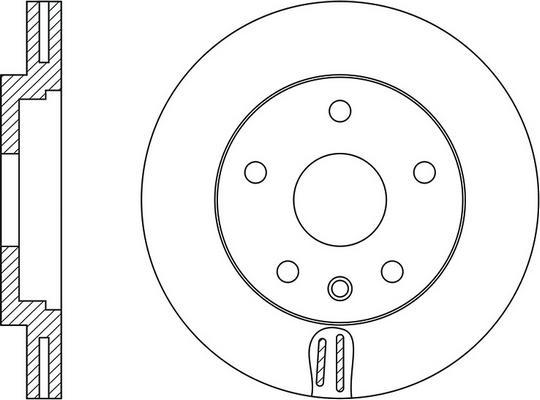 FIT FR0736V - Bremžu diski www.autospares.lv