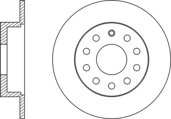 FIT FR0732 - Тормозной диск www.autospares.lv