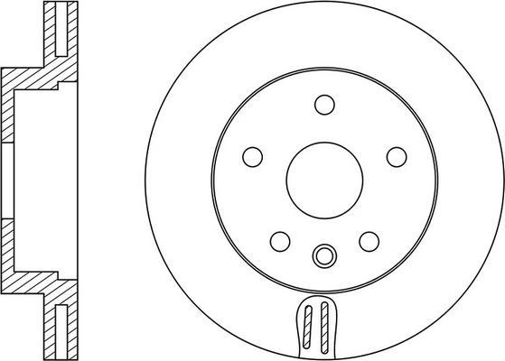 Magneti Marelli MBD0774 - Bremžu diski autospares.lv