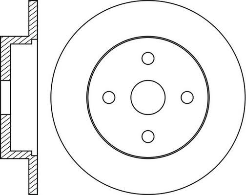 FIT FR1052 - Bremžu diski autospares.lv