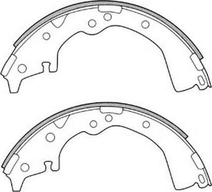 FIT FT0764 - Brake Shoe Set www.autospares.lv