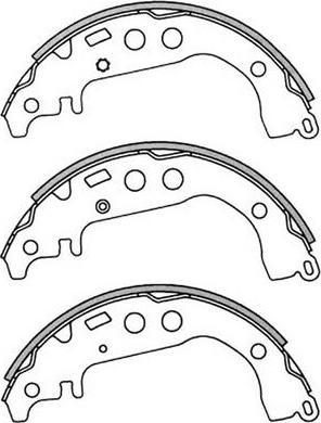 FIT FT1199 - Bremžu loku komplekts www.autospares.lv