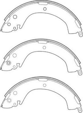 FIT FT3311 - Bremžu loku komplekts www.autospares.lv