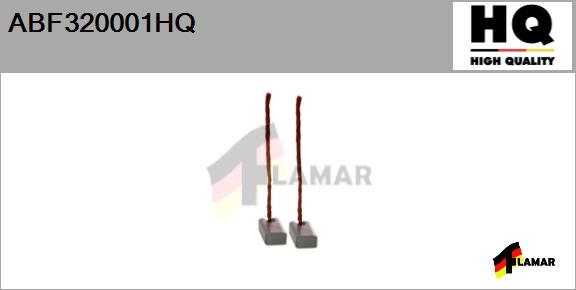 FLAMAR ABF320001HQ - Ogļu sukas, Ģenerators www.autospares.lv