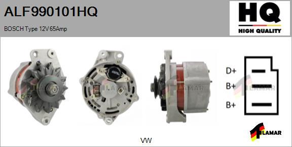 FLAMAR ALF990101HQ - Alternator www.autospares.lv