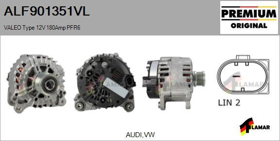 FLAMAR ALF901351VL - Alternator www.autospares.lv