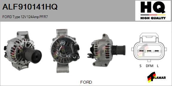 FLAMAR ALF910141HQ - Alternator www.autospares.lv