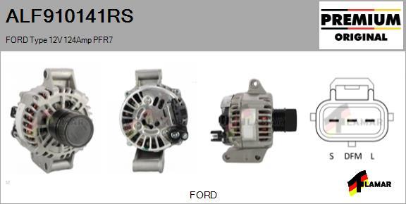 FLAMAR ALF910141RS - Ģenerators www.autospares.lv