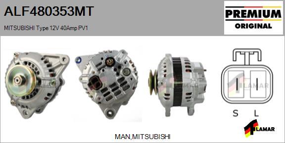 FLAMAR ALF480353MT - Ģenerators autospares.lv