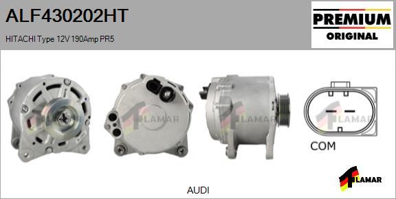 FLAMAR ALF430202HT - Ģenerators autospares.lv