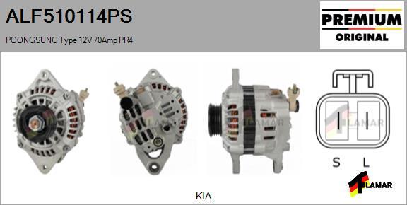 FLAMAR ALF510114PS - Ģenerators autospares.lv