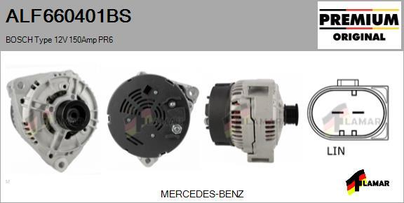 FLAMAR ALF660401BS - Alternator www.autospares.lv