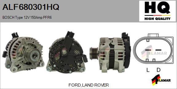 FLAMAR ALF680301HQ - Генератор www.autospares.lv