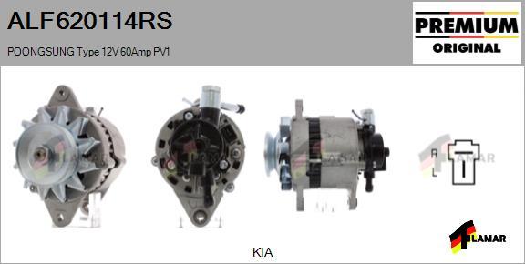 FLAMAR ALF620114RS - Ģenerators autospares.lv