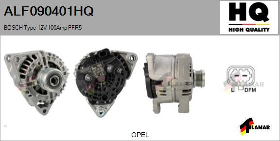 FLAMAR ALF090401HQ - Генератор www.autospares.lv