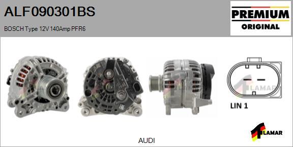 FLAMAR ALF090301BS - Alternator www.autospares.lv