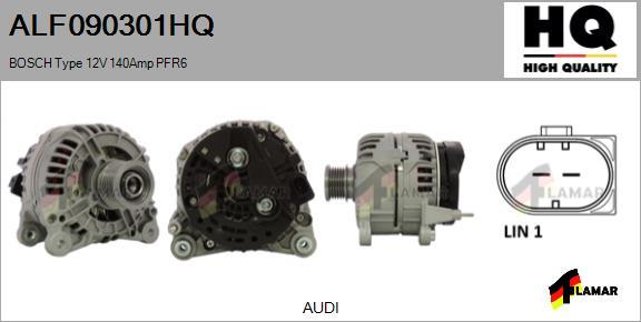 FLAMAR ALF090301HQ - Alternator www.autospares.lv