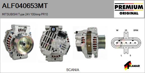 FLAMAR ALF040653MT - Ģenerators autospares.lv