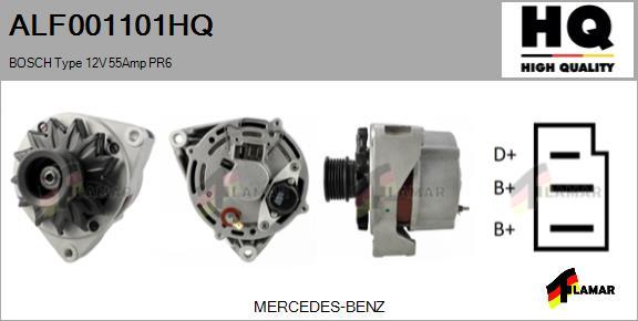 FLAMAR ALF001101HQ - Генератор www.autospares.lv