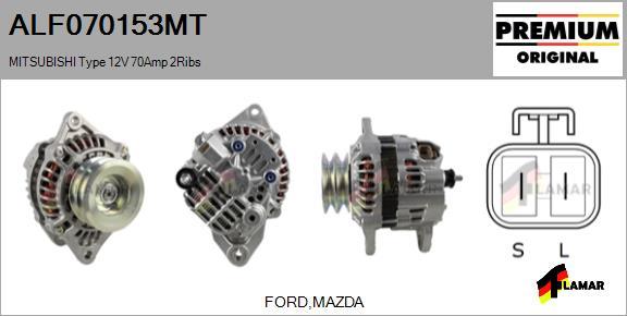 FLAMAR ALF070153MT - Ģenerators autospares.lv