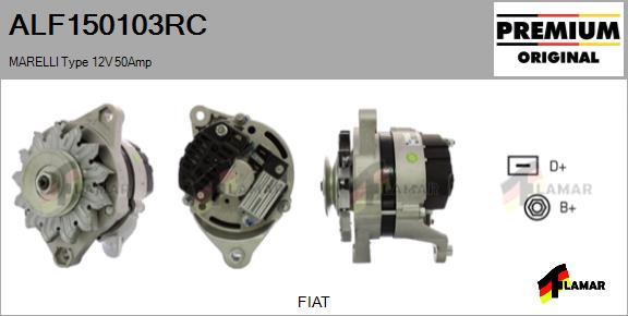 FLAMAR ALF150103RC - Генератор www.autospares.lv