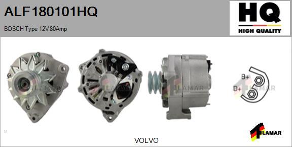 FLAMAR ALF180101HQ - Генератор www.autospares.lv