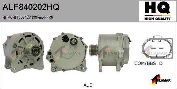 FLAMAR ALF840202HQ - Ģenerators www.autospares.lv