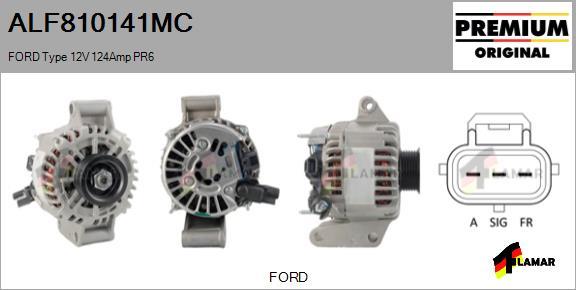 FLAMAR ALF810141MC - Alternator www.autospares.lv