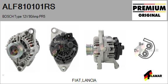 FLAMAR ALF810101RS - Ģenerators autospares.lv