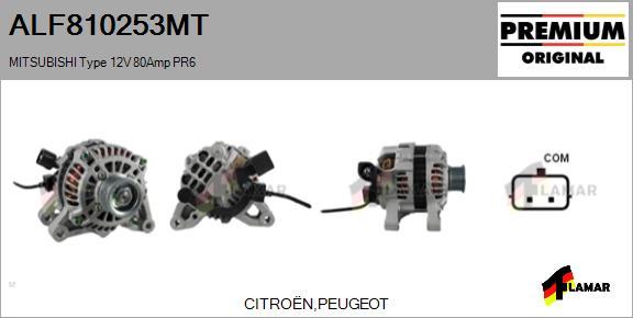 FLAMAR ALF810253MT - Ģenerators autospares.lv