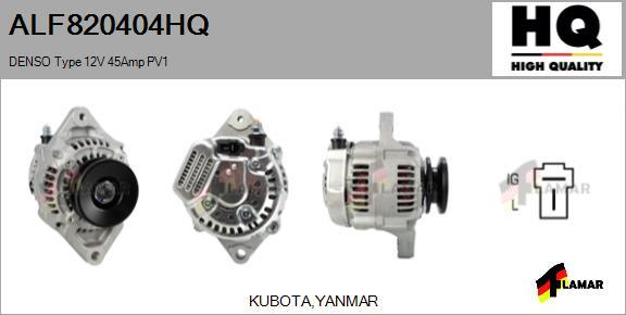 FLAMAR ALF820404HQ - Генератор www.autospares.lv